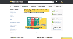 Desktop Screenshot of kaartenenatlassen.nl